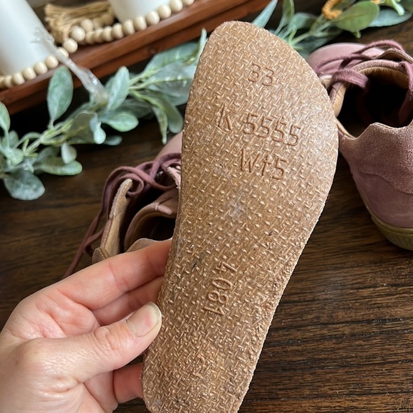 NWOB Birkenstock Unisex Porto Kids Suede Shoe, Lavender | size 33 (2.5/3) - Picture 11 of 14